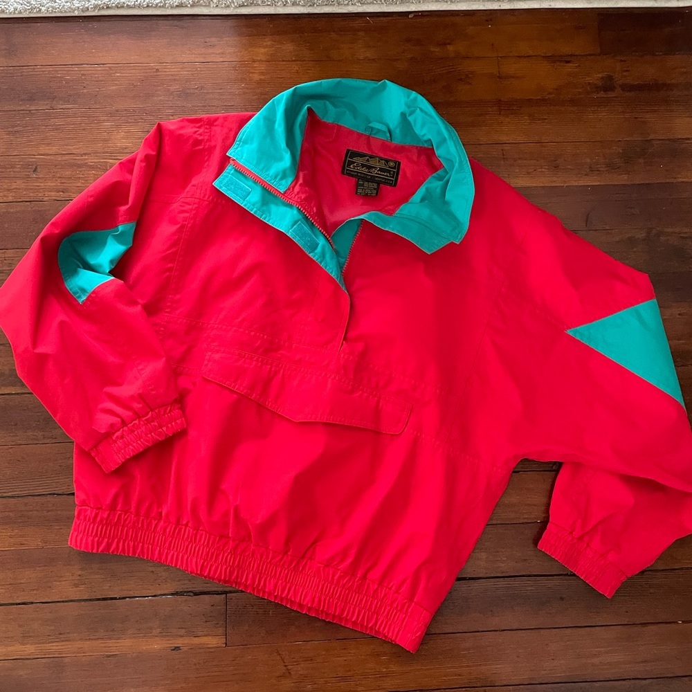 Eddie Bauer Cropped Windbreaker